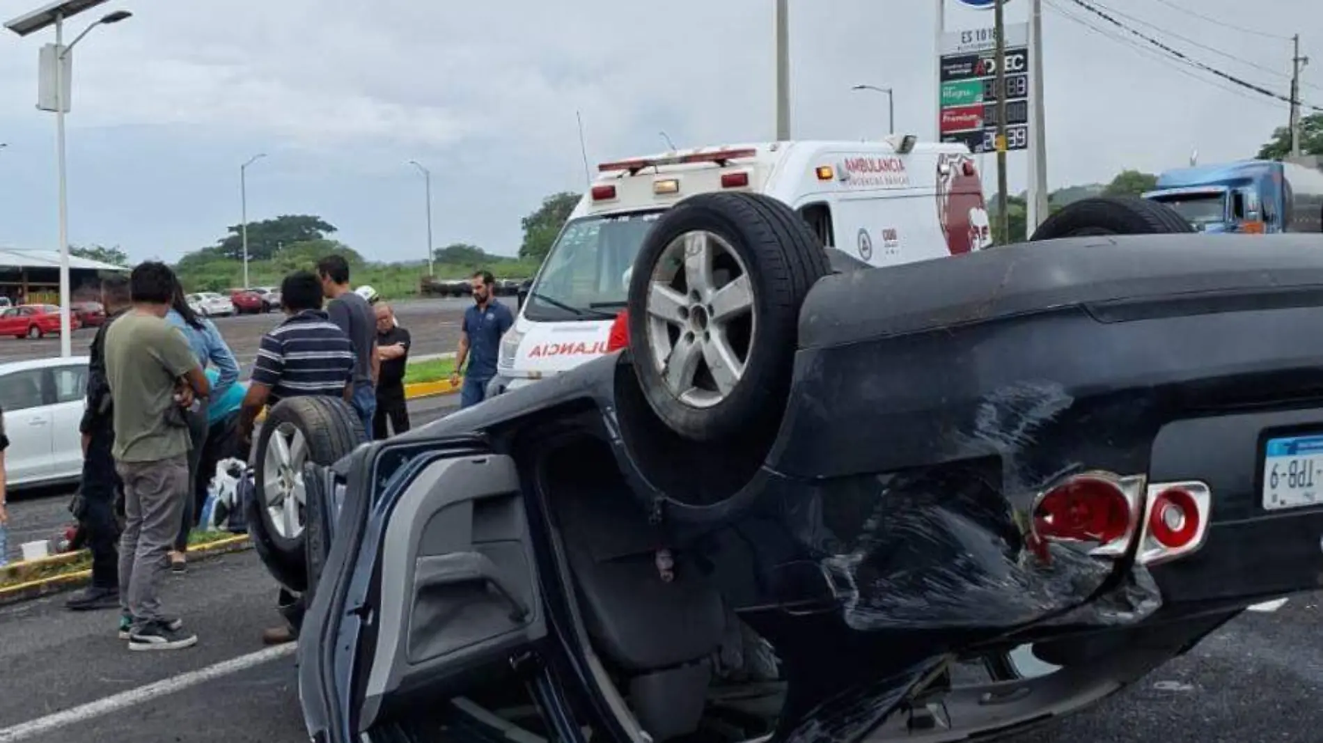 Accidente en Cerro Gordo